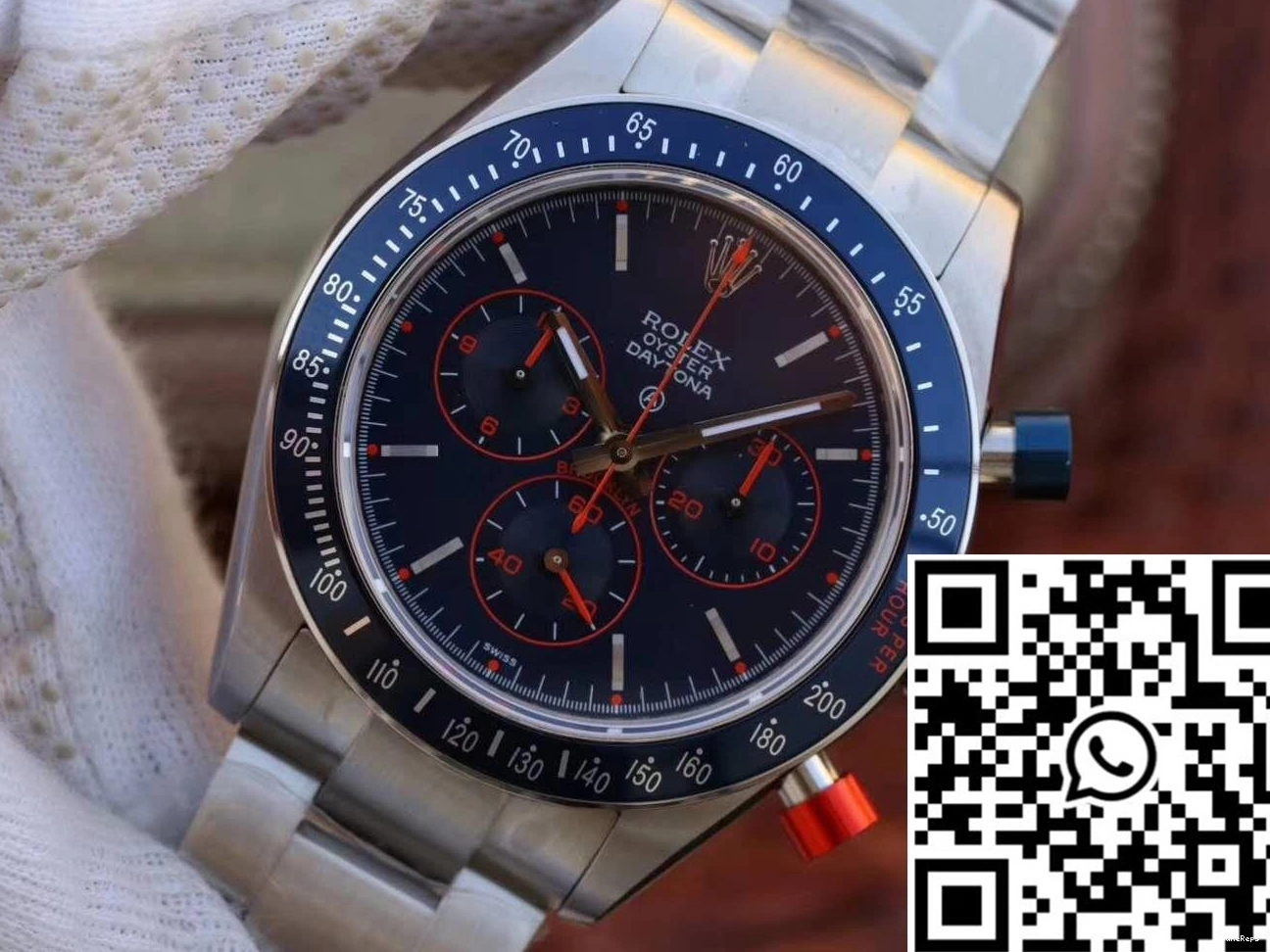 BP Factory Daytona Dial Rolex Blue Cosmograph 0329